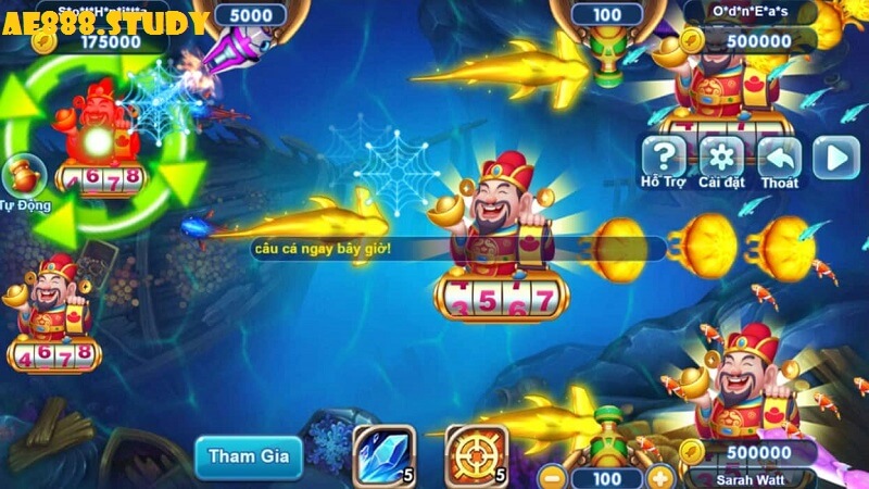 Ưu điểm nổi bật của tựa game bắn cá tại AE888